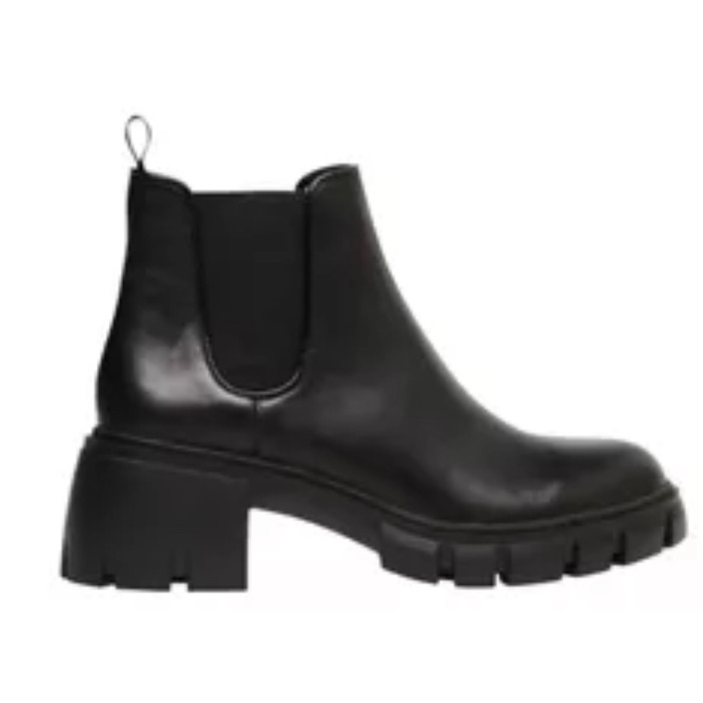 Steve Madden Women’s Howler Lug Sole Chunky Block Heel Boots Shoes Size 10 M NEW - Picture 2 of 11